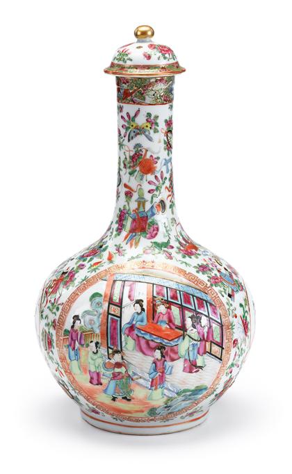 Large Chinese rose medallion
