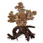 LARGE CHINESE SOAPSTONE FOO DO