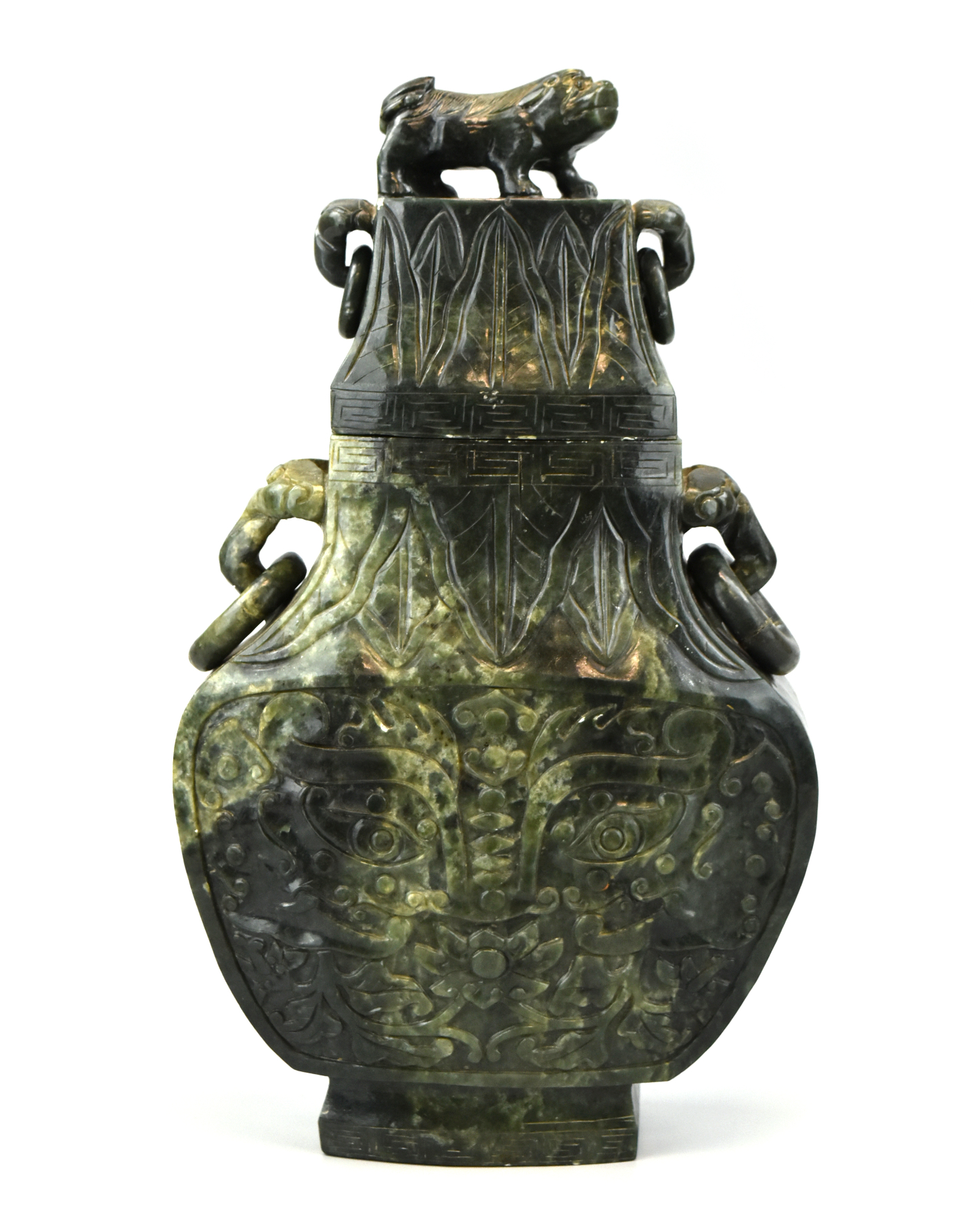 LARGE CHINESE SPINACH JADEITE
