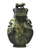 LARGE CHINESE SPINACH JADEITE