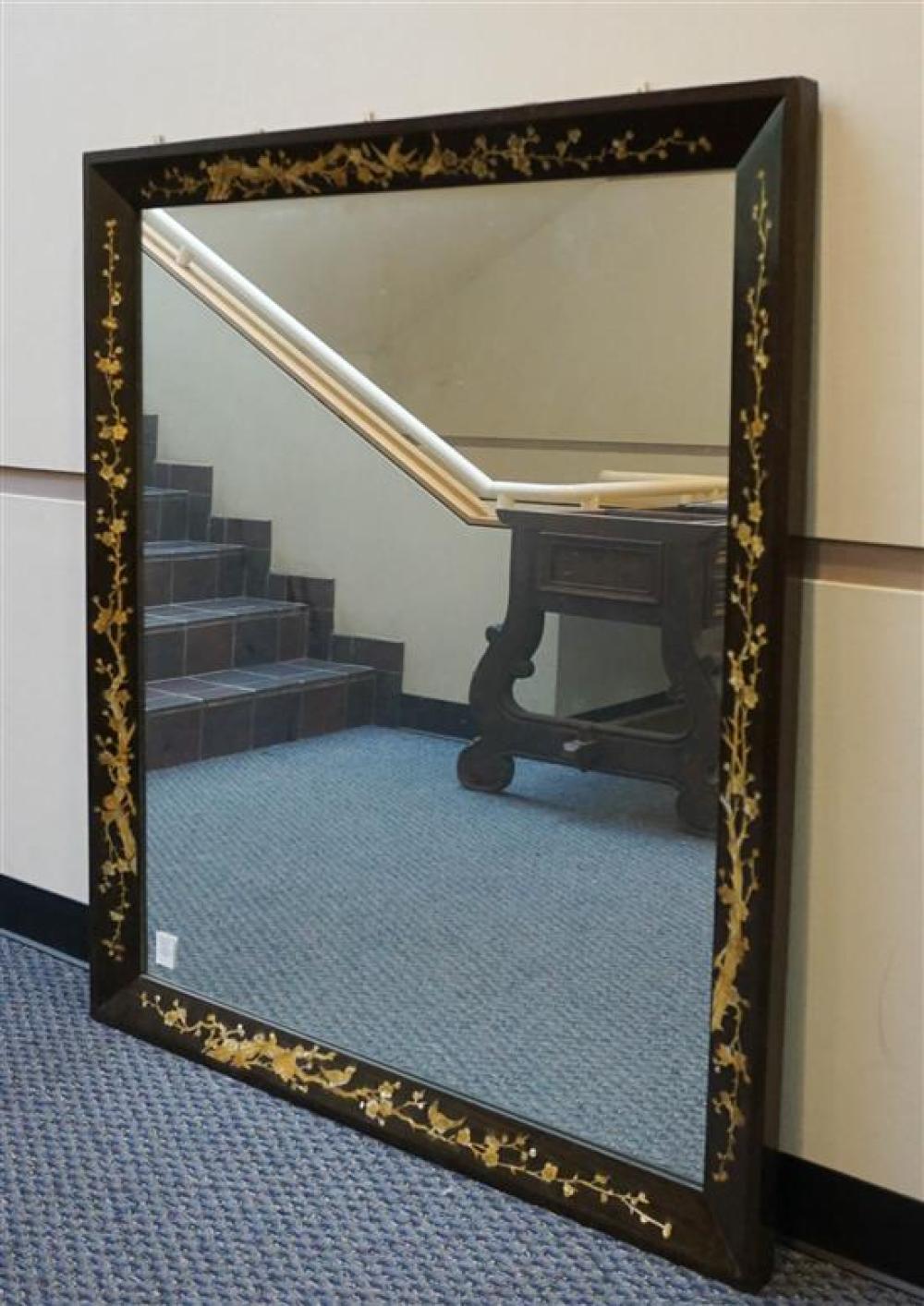 LARGE CHINESE STAINED
