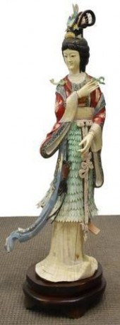 LARGE CHINESE STANDING TILED B
