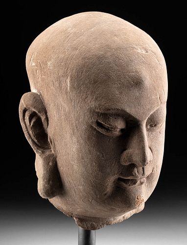 LARGE CHINESE TANG SANDSTONE