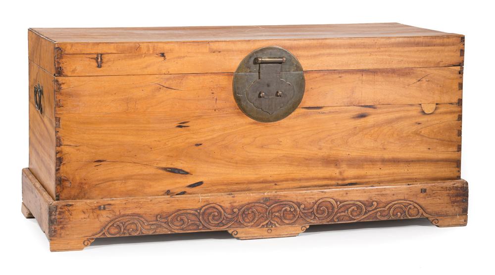 LARGE CHINESE WOOD STORAGE