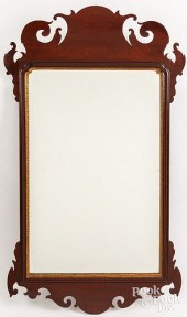 LARGE CHIPPENDALE MAHOGANY LOO