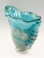 LARGE CHUCK BOUX ART GLASS CEN