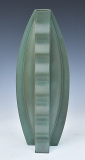 LARGE CLAUDE DUMAS POTTERY VAS