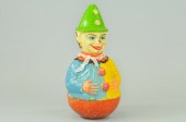 LARGE CLOWN ROLY POLY Roly Toy