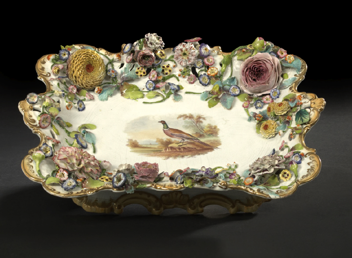 Large Coalbrookdale Porcelain