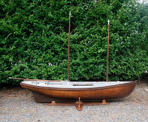 LARGE COASTAL SCHOONER POND