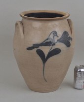 LARGE COBALT DECORATED STONEWA