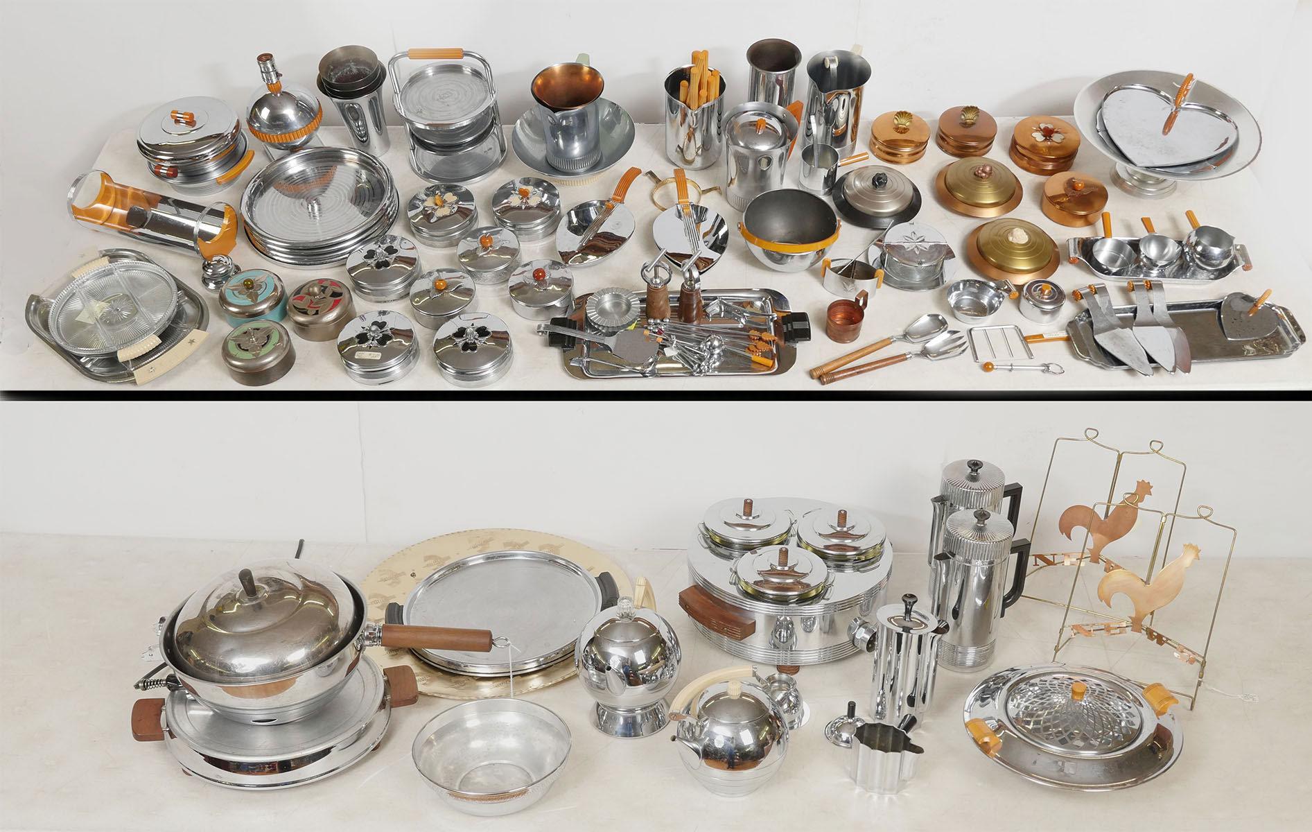 LARGE COLLECTION OF ART DECO