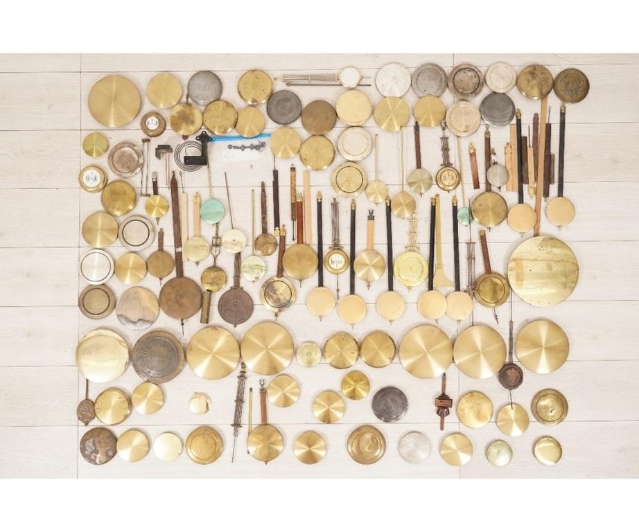 Large collection of brass