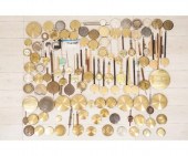 Large collection of brass pend