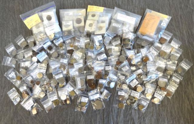 Large Collection of Coins. Over 1