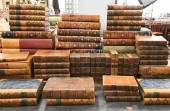 LARGE COLLECTION OF LEATHER BO