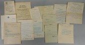 LARGE COLLECTION OF LETTERS AN
