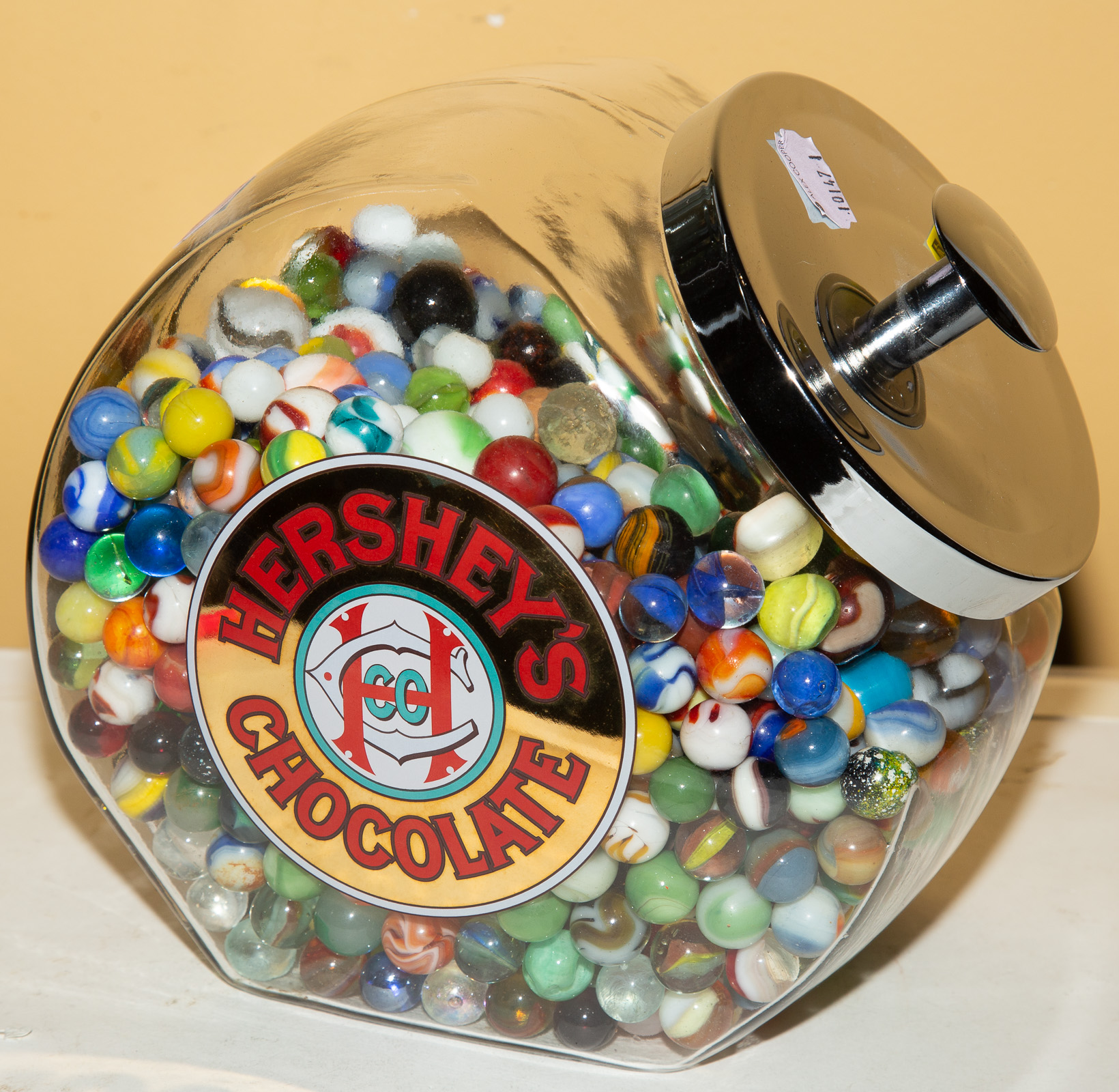LARGE COLLECTION OF MARBLES In a