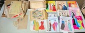 Large collection of paper doll