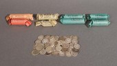 LARGE COLLECTION OF SILVER DIM
