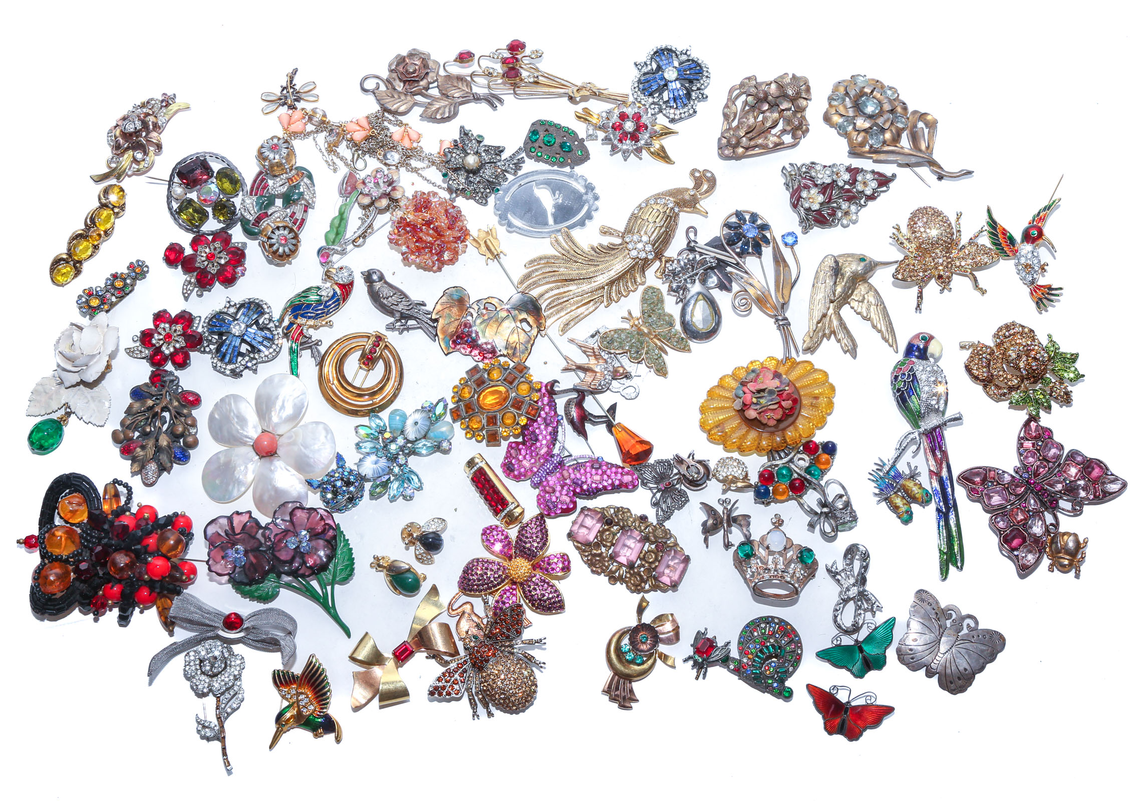 LARGE COLLECTION OF STERLING &