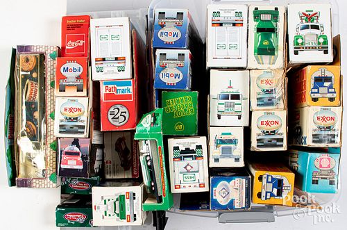 LARGE COLLECTION OF TOY TRUCKSLarge