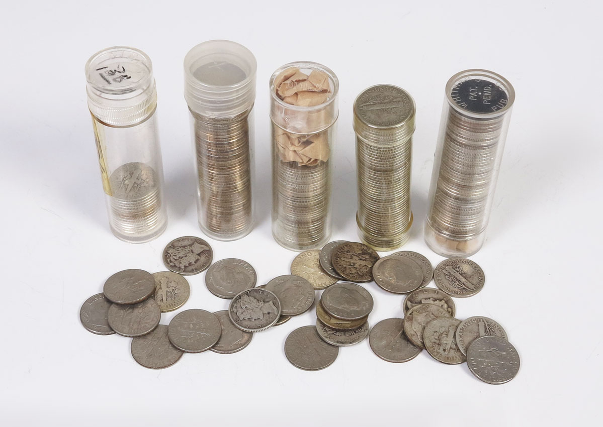 LARGE COLLECTION OF US SILVER