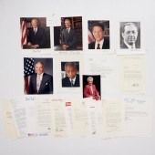 LARGE COLLECTION POLITICAL AUT