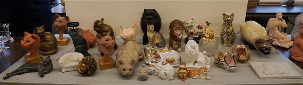 LARGE COLLECTION WITH FELINE