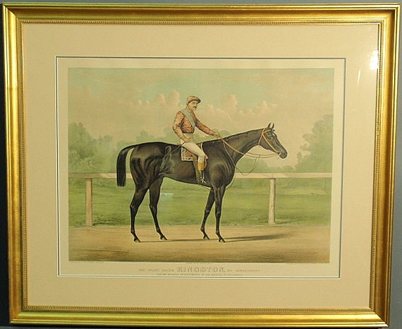 Large colorful Currier & Ives