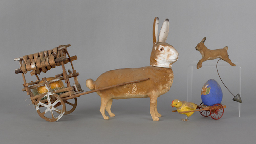 Large composition rabbit candy