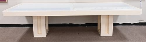 LARGE CONTEMPORARY CUSTOM IVORY