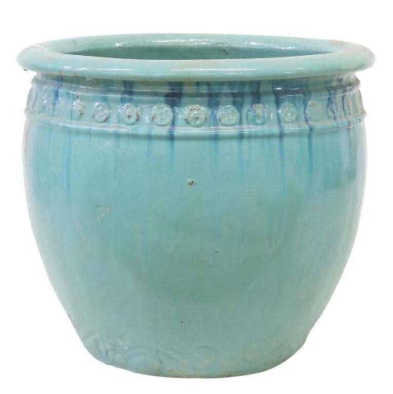 LARGE CONTEMPORARY EARTHENWARE