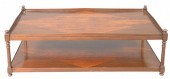 LARGE CONTEMPORARY MAHOGANY RE