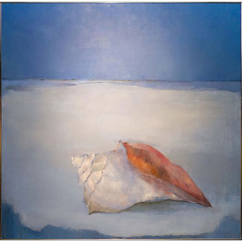 LARGE CONTEMPORARY MINIMALIST OIL