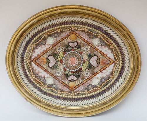 LARGE CONTEMPORARY OVAL SAILORS