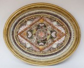 LARGE CONTEMPORARY OVAL SAILOR