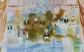 LARGE CONTEMPORARY PAINTING, P