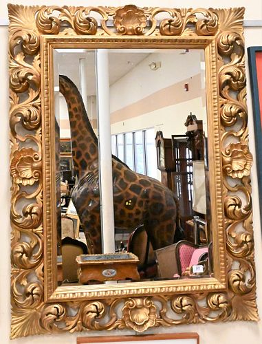 LARGE CONTEMPORARY ROCOCO GILT