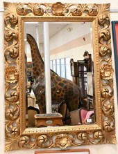 LARGE CONTEMPORARY ROCOCO GILT