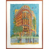 LARGE CONTEMPORARY SERIGRAPH P