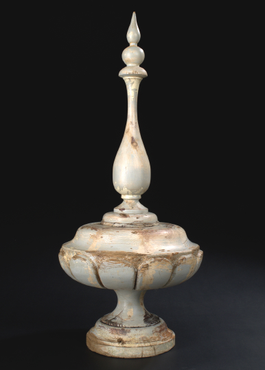 Large Continental Carved and Turned