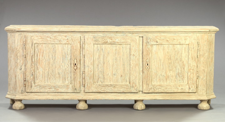 Large Continental Cream-Painted and