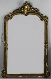 LARGE CONTINENTAL GILTWOOD MIR