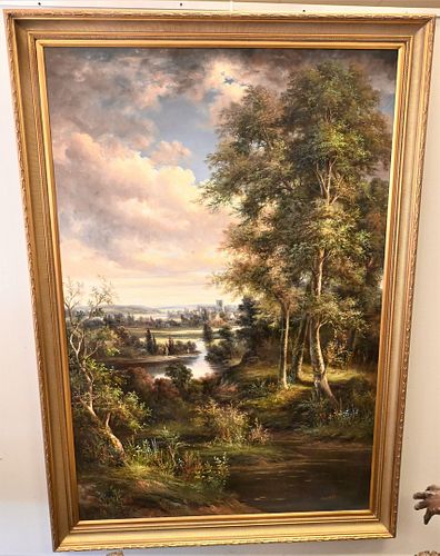LARGE CONTINENTAL LANDSCAPELarge