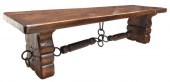 LARGE CONTINENTAL PLANK-TOP TA