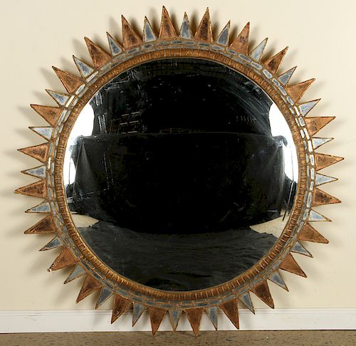 LARGE CONVEX SUNBURST MIRROR LINE
