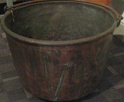 Large copper and iron apple