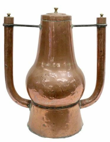LARGE COPPER CLEAVED WATER