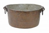 LARGE COPPER & WROUGHT IRON PO